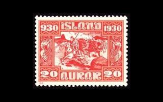 Islanti 130 ** Alltinget 20 A (1930)