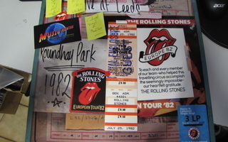 ROLLING STONES- LEEDS JULY 25 1982 3LP+ 2CD BOX SET M-/M-