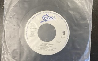 Alice Cooper - House Of Fire / This Maniac's In Love 7''