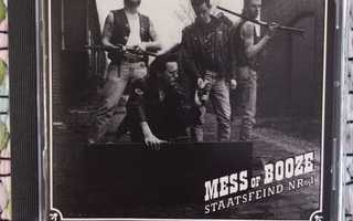 MESS OF BOOZE  - Staatsfeind Nr. 1 CD