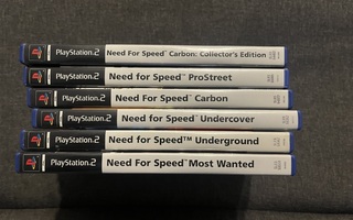 Need For Speed PS2-Pelejä