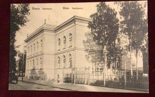 Waasa Realilyseo  kulkenut 1910