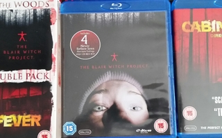 Blair Witch Project ja cabin fever -Blu-Ray