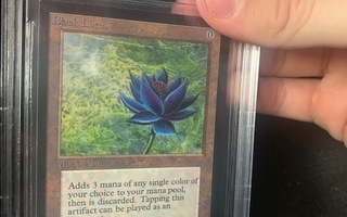 Magic The Gathering Black Lotus collectors edition bgs 8