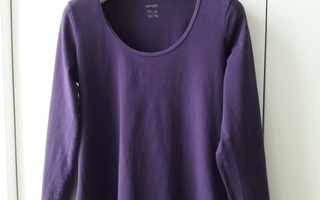 Tumma violetti paita, koko L