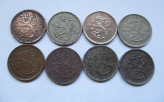 50 penniä 1921 - 1946