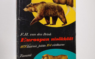 F. H. van den Brink : Euroopan nisäkkäät