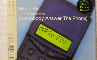 Mario Piu • Communication (Somebody Answer The Phone) CDM