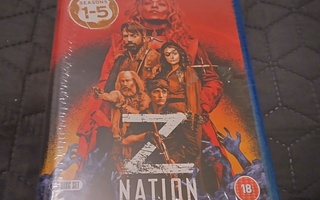 Z Nation: Season 1-5 Blu-ray **muoveissa**