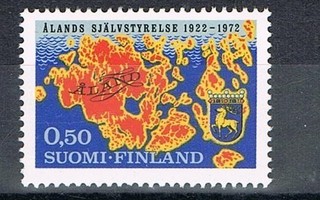 1972  Ahvenanmaan itsehallinto 50 v.  ++