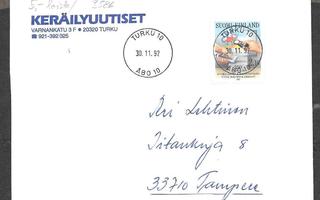 Postilähetys - Kirjapainot. (LAPE 1189) Turku 10 30.11.1992