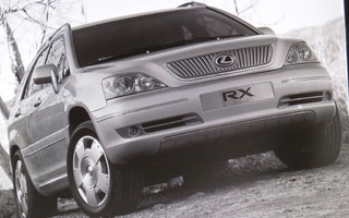 2000 Lexus RX 4x4 esite - KUIN UUSI - 16 sivua