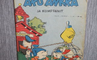 Aku Ankka ja kumppanit 8/1953