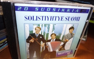 CD 20 SUOSIKKIA SOLISTIYHTYE SUOMI :  RILLUTTELE YÖ