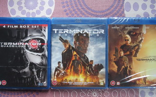 Terminator Quadrilogy, Genisys ja Dark Fate Blu-ray