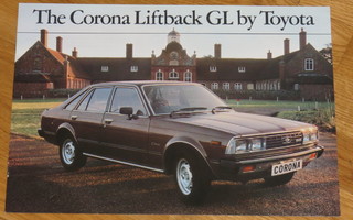 1979 Toyota Corona Liftback esite - KUIN UUSI - 8 siv