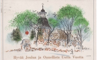 Huittinen Lauttakylä kirkko 1979