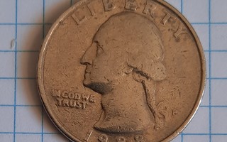 USA Quarter dollar P 1988