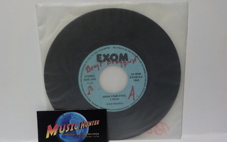 EXOM - OPEN YOUR EYES / UPSIDE DOWN 7" ex+