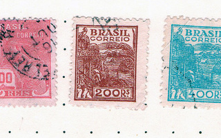 Vanhoja postimerkkejä Brasilia