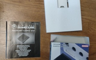 Gamecube muistikortti 251 paikkaa