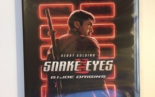 Snake Eyes: G.I. Joe Origins (Blu-ray) 2021 (UUSI)