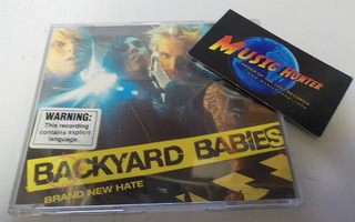 BACKYARD BABIES - BRAND NEW HATE AUSTRALIA 2001 CDS +
