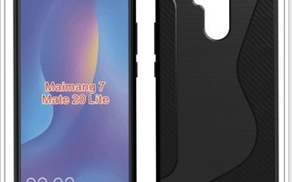Huawei Mate 20 Lite - Musta geeli-suojakuori #24952
