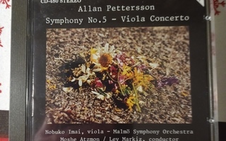 Allan Pettersson: Symphony No. 5 / Viola Concerto