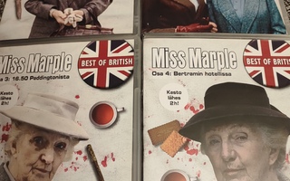 Miss Marple x 4 Dvd