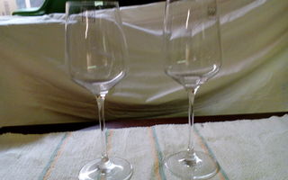 2 viinilasia