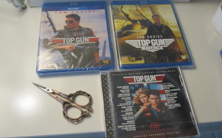 Top Gun & Top Gun Maverick (Blu-Ray)+Cd