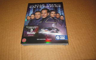 Blu-Ray> Star Trek Enterprise SEASON TWO 6-Disc v.2013 UUSI