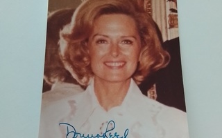 Donna Reed (1921-1986) aito NIMMARI nimikirjoitus
