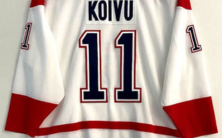 NHL FaniPaita Canadiens SAKU KOIVU  #11 White