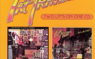 PAT TRAVERS Putting It Straight/Heat in the Street CD