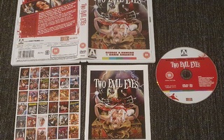 Two evil eyes dvd - Arrow julkaisu - Romero & Argento