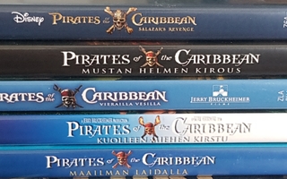 Pirates Of The Caribbean Collection 1-5 -Blu-Ray