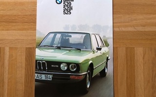 Esite BMW E12  520 - 520i - 525 Vuodelta 1974
