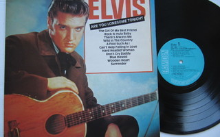 Elvis Presley  Are You Lonesome Tonight LP Englantilainen