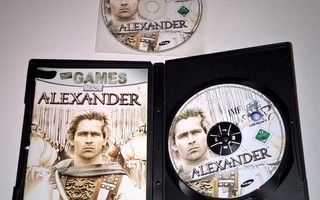 ALEXANDER PC GAME  2 X CD + KIRJANEN PC PELI 2004