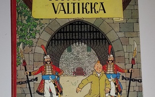 Hergé: Tintin seikkailut - Ottokarin valtikka (WSOY, 1961)