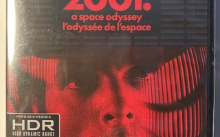 2001: A Space Odyssey, Kubrick, 4K UltraHD + BluRay, muoveis