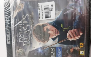 Fantastic beasts and where to find them .4k uhd & blu-ray