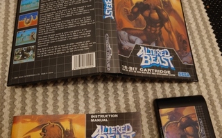 Altered Beast, CIB (kunto erinomainen), Mega Drive