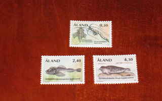 Ahvenanmaa*Åland*Jääkauden reliktit v.1997 postituoreet