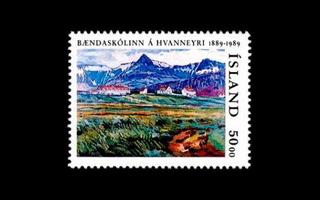 Islanti 706 ** Hvanneyrin maatalouskoulu (1989)