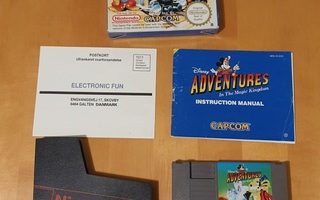 NES - Adventures In The Magic Kingdom (CIB) (SCN)