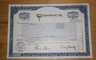 Contracap, Inc osakekirja