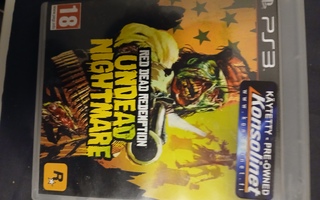 Red dead redemption undead nightmare ps3